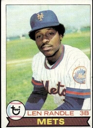 Len Randle 1979 topps Topps