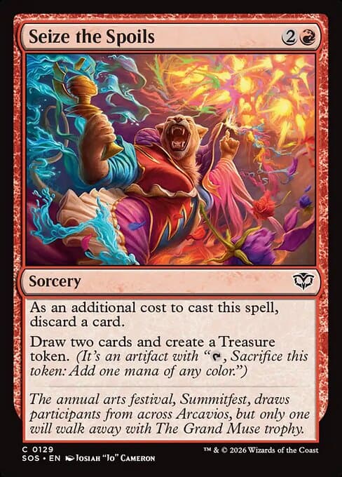 Seize the Spoils 2026 Magic: The Gathering Secrets of Strixhaven