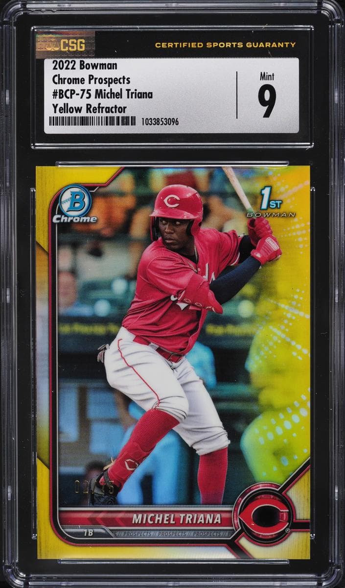 Michel Triana 2022 bowman Bowman