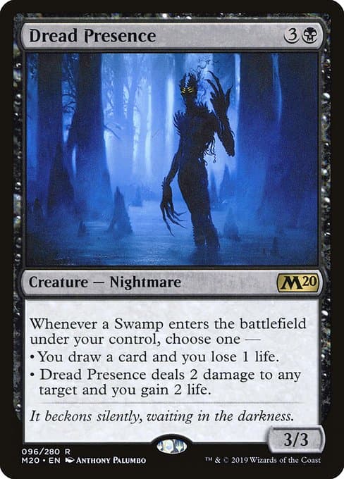 Dread Presence 2019 Magic: The Gathering Core Set 2020
