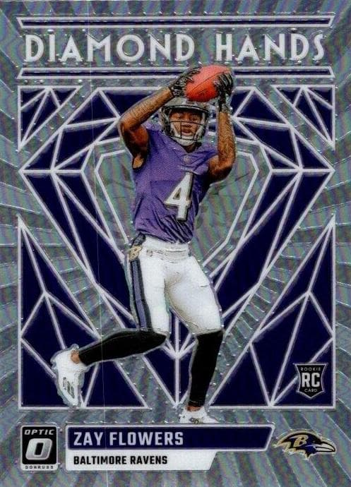 Zay Flowers 2023 panini Panini Donruss Optic