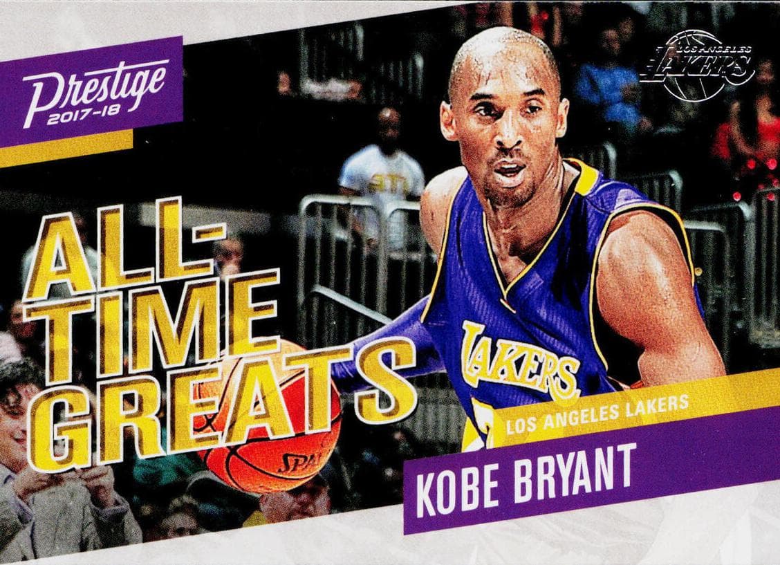 Kobe Bryant 2017 panini Donruss Optic