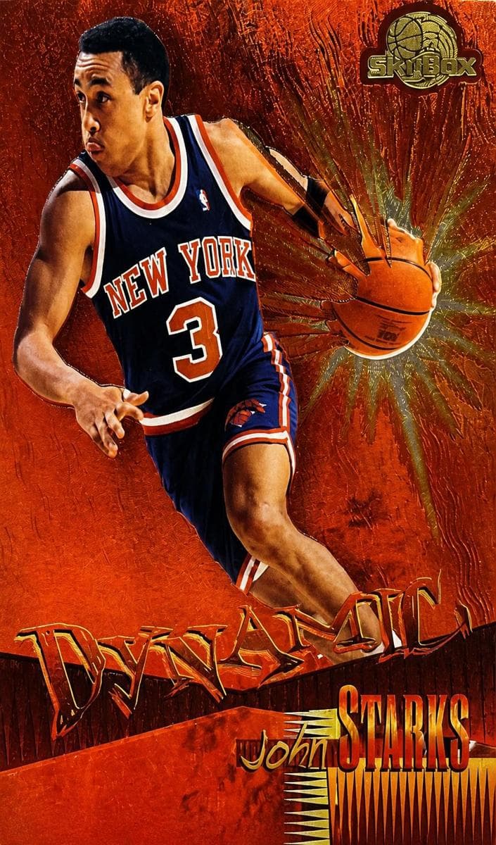 John Starks 1995 fleer