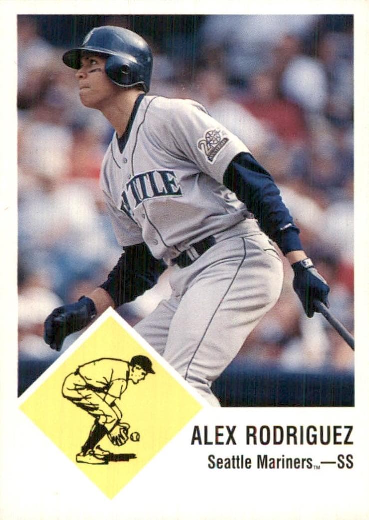 Alex Rodriguez 1998 fleer Tradition