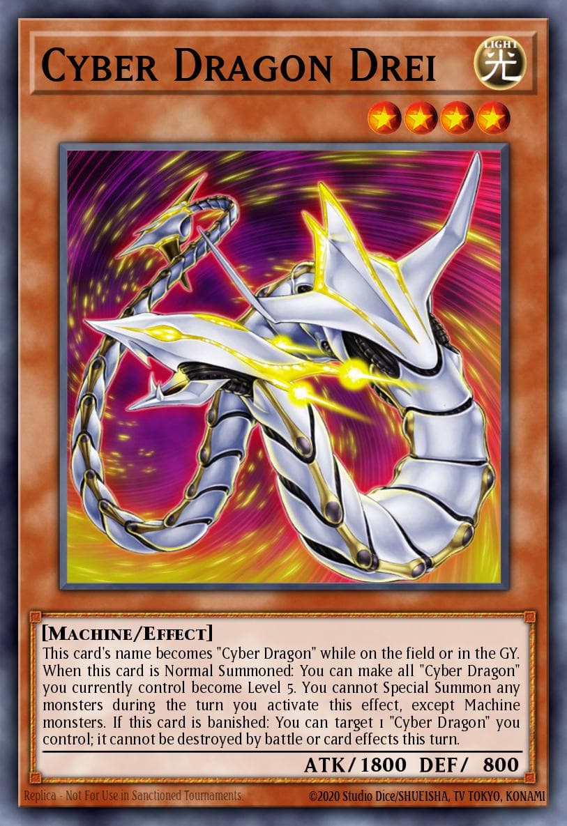 Cyber Dragon Drei #SDCS-EN005