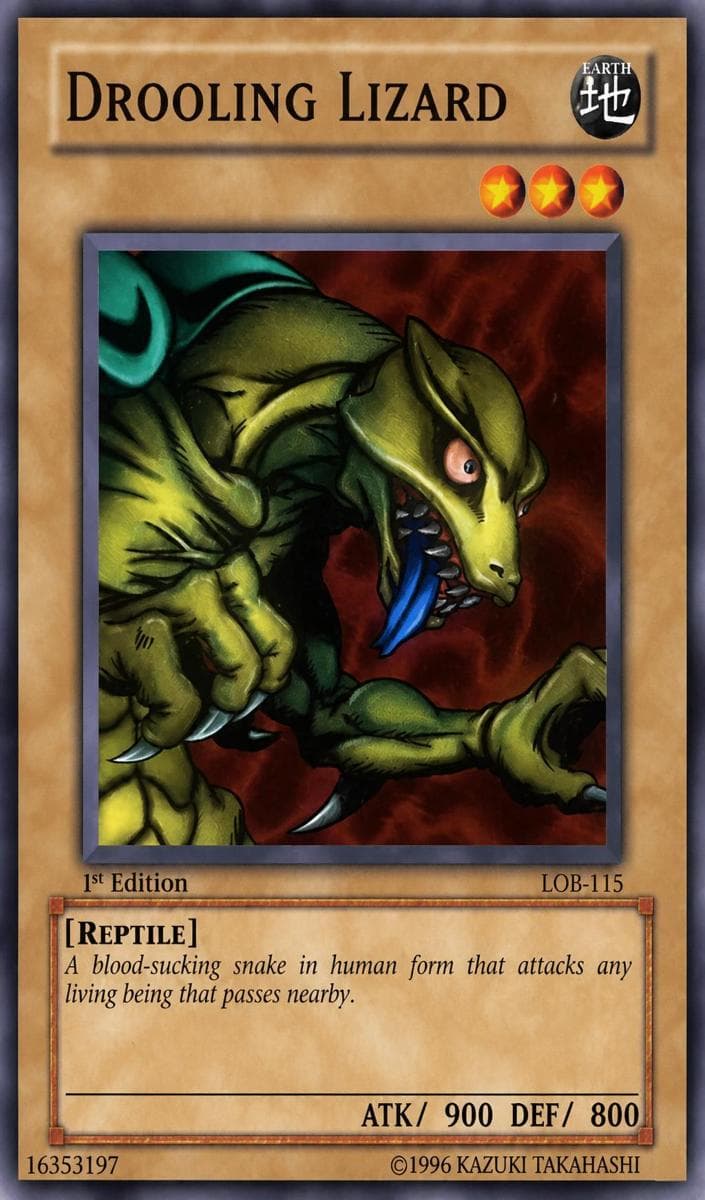Drooling Lizard #LOB-115