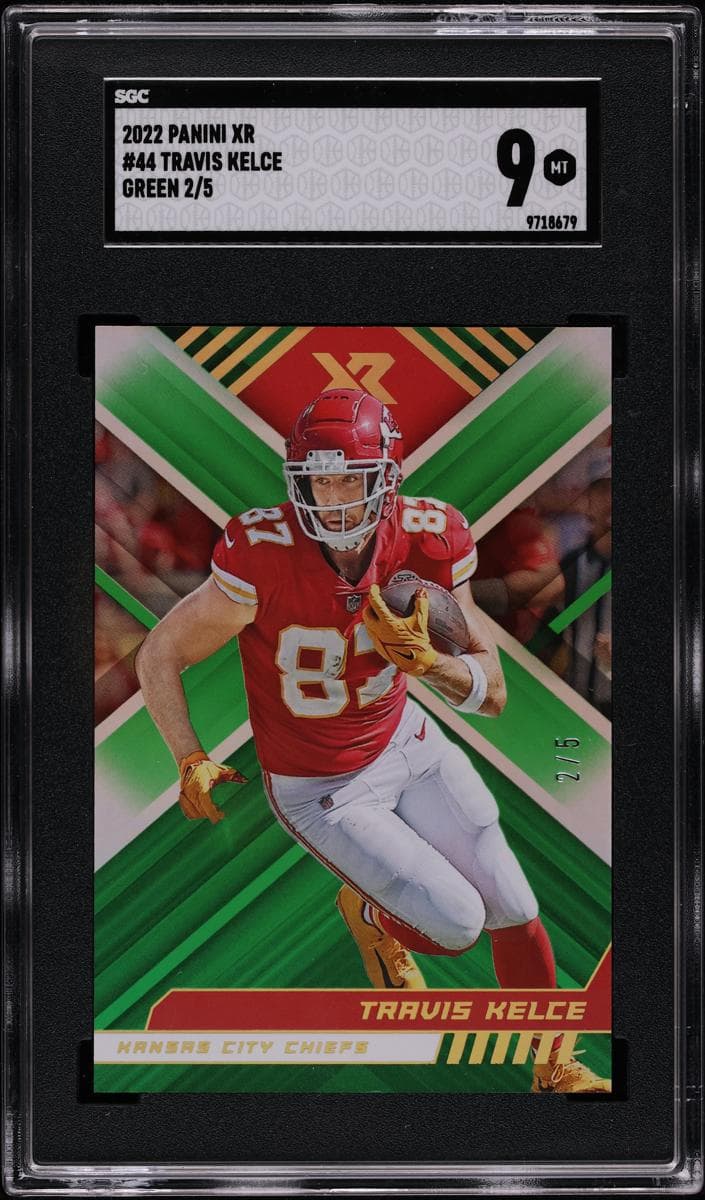 Travis Kelce 2022 panini Panini XR