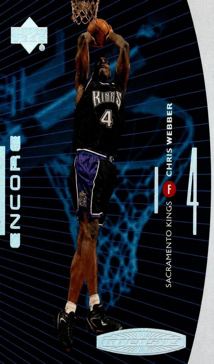 Chris Webber 1998 upper-deck Encore