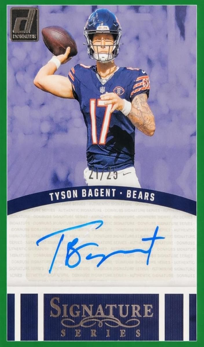 Tyson Bagent 2024 panini Panini Donruss