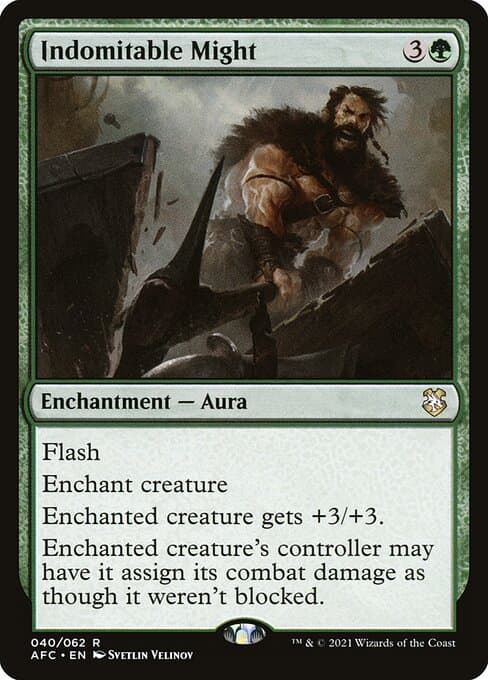 Indomitable Might 2021 Magic: The Gathering
