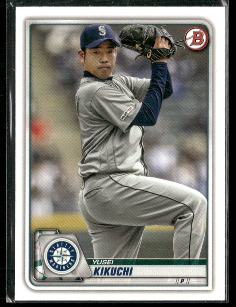 Yusei Kikuchi 2020 bowman Bowman