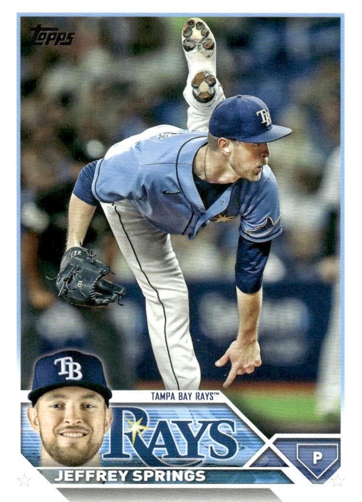 Jeffrey Springs 2023 topps Topps