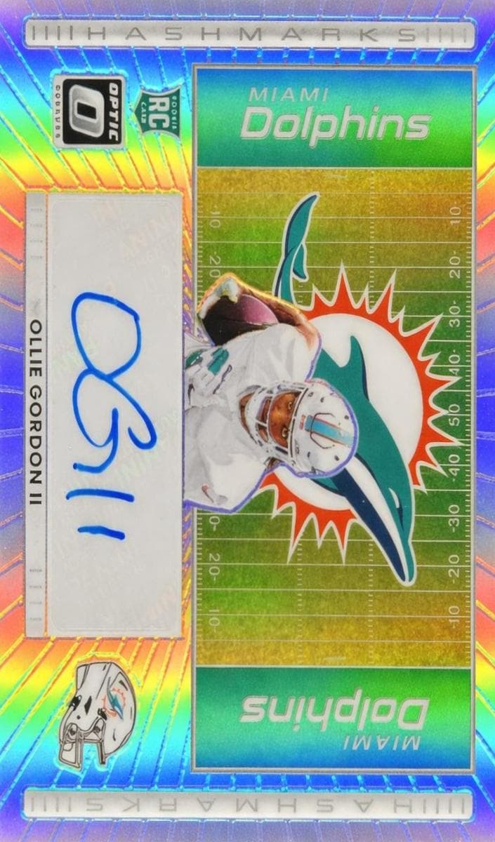 Ollie Gordon II 2025 panini Donruss Optic