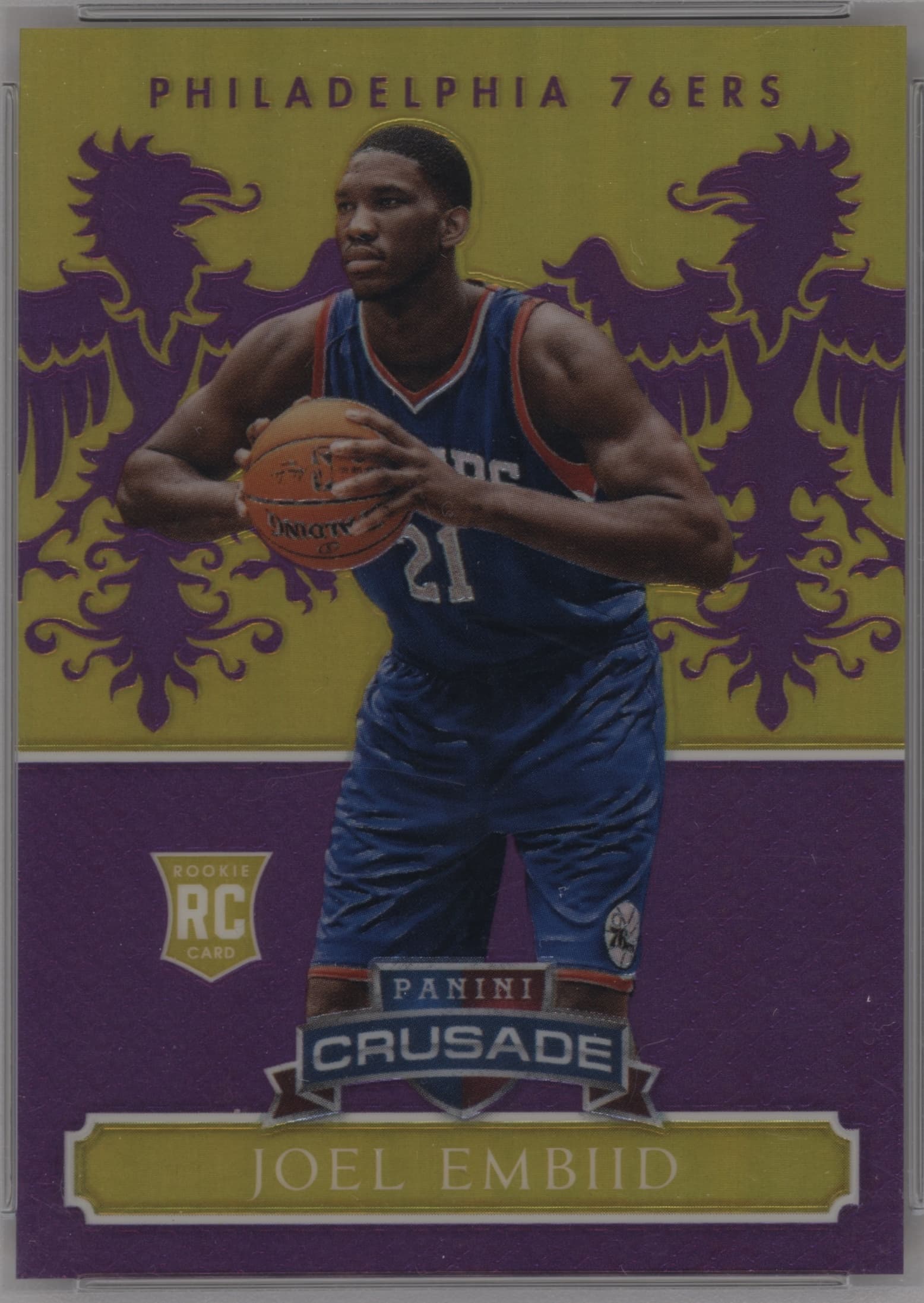 Joel Embiid 2014 panini Excalibur
