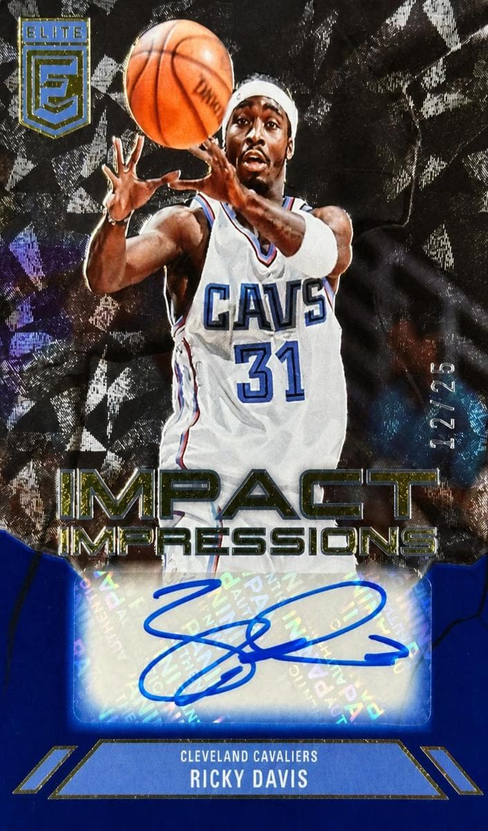 Ricky Davis trading card
