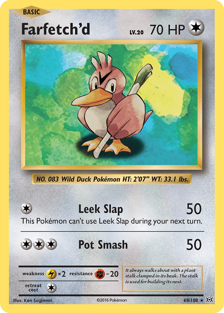 Farfetch'd 2004 Pokemon