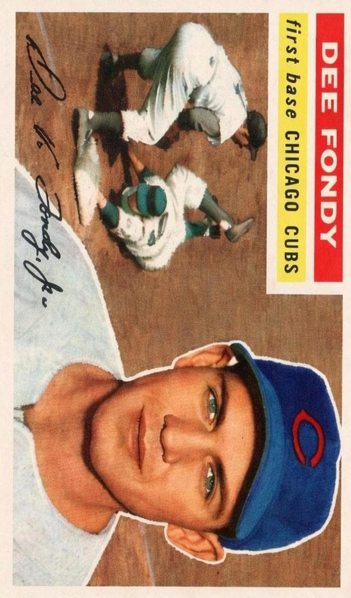 Dee Fondy 1956 topps