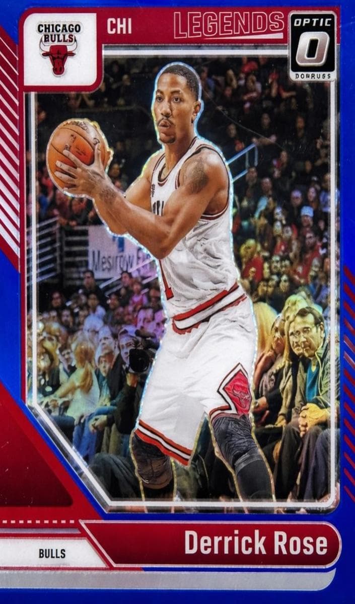 Derrick Rose 2024 panini Donruss Optic