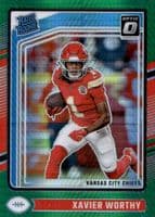 Xavier Worthy 2024 panini Donruss Optic