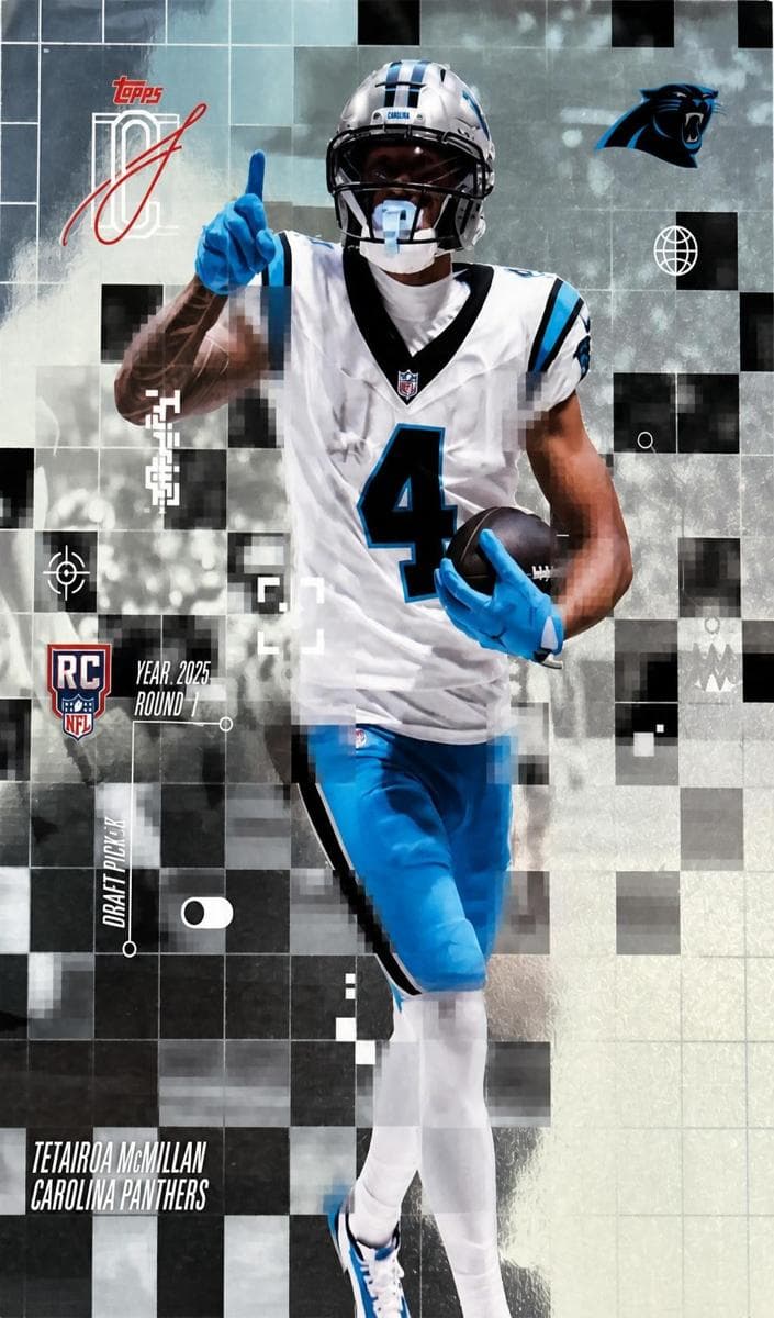 Tetairoa McMillan 2025 topps Topps Signature Class