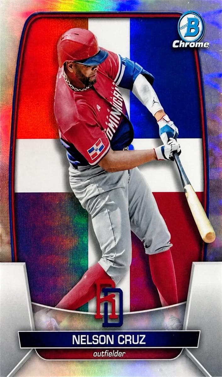 Nelson Cruz 2023 bowman Bowman Chrome