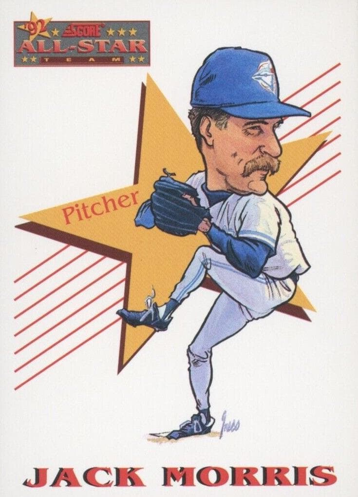 Jack Morris 1993 panini