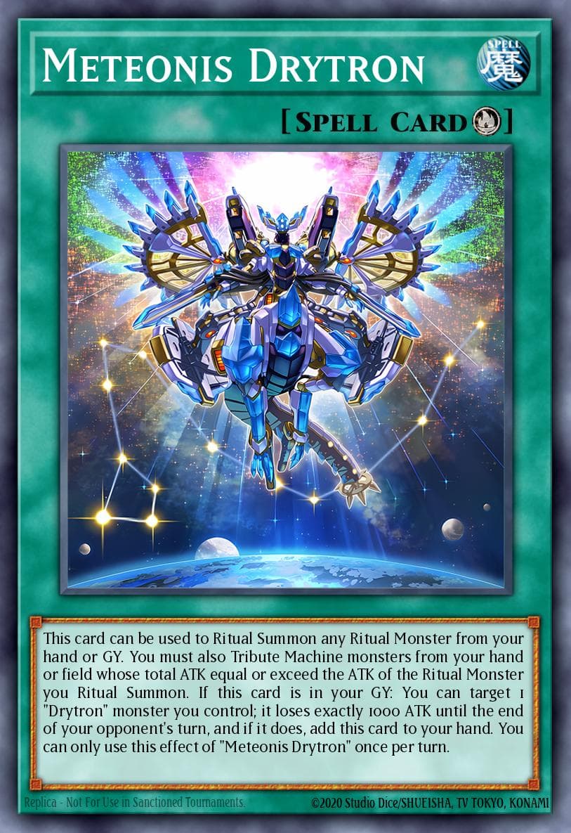 Meteonis Drytron 2020 Yu-Gi-Oh! Genesis Impact