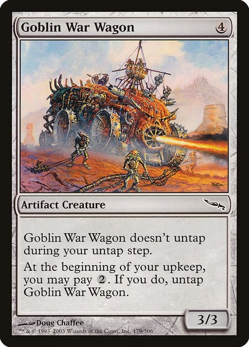 Goblin War Wagon 2003 Magic: The Gathering Mirrodin