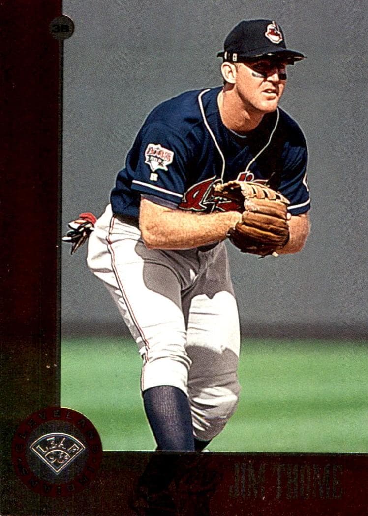 Jim Thome 1996 leaf Leaf