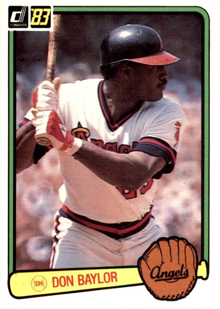 Don Baylor 1983 panini