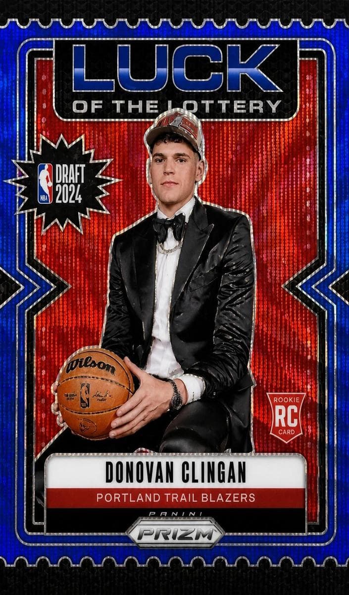 Donovan Clingan 2024 panini Panini Prizm