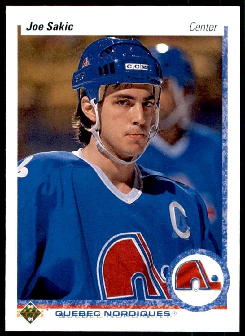 Joe Sakic 1990 upper-deck Upper Deck