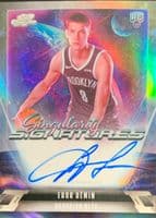 Egor Demin 2025 topps Topps Chrome Cosmic Singularity Signatures