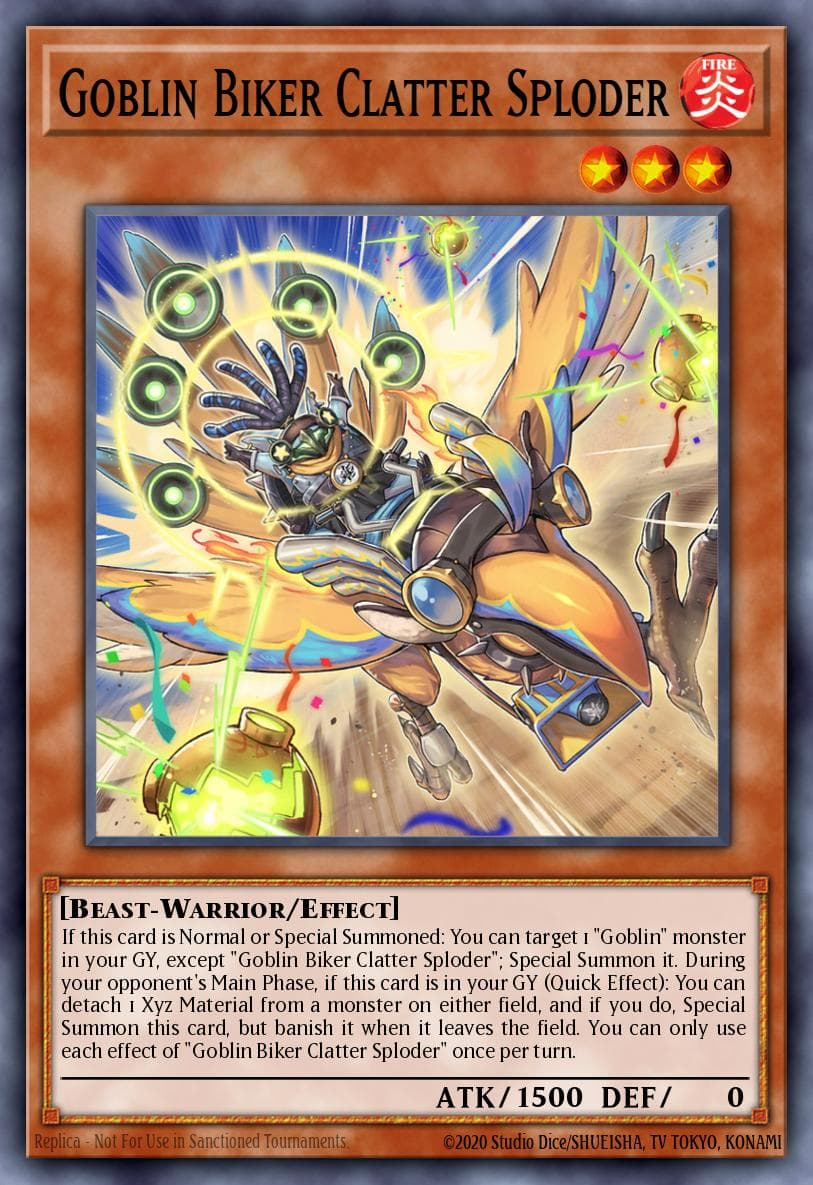 Goblin Biker Clatter Sploder #PHNI-JP009