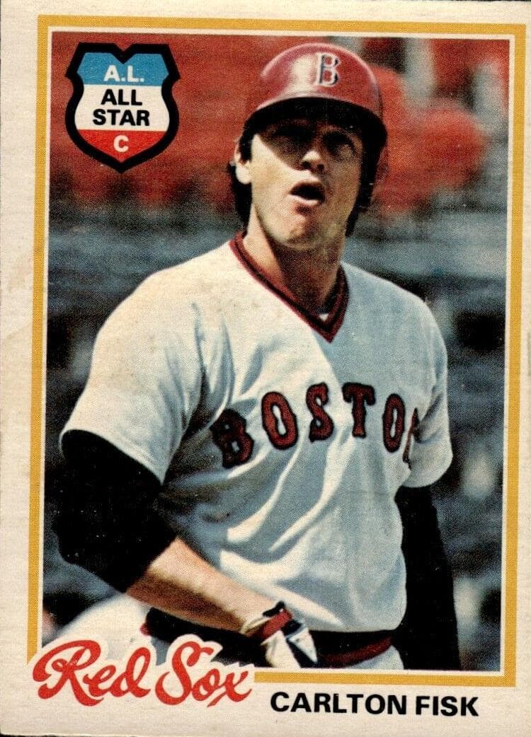 Carlton Fisk 1978 topps O-Pee-Chee