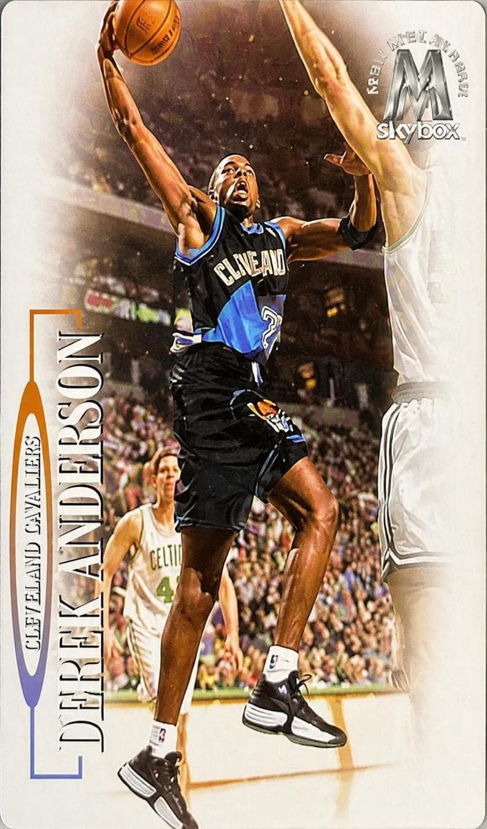 Derek Anderson 1998 skybox Molten Metal