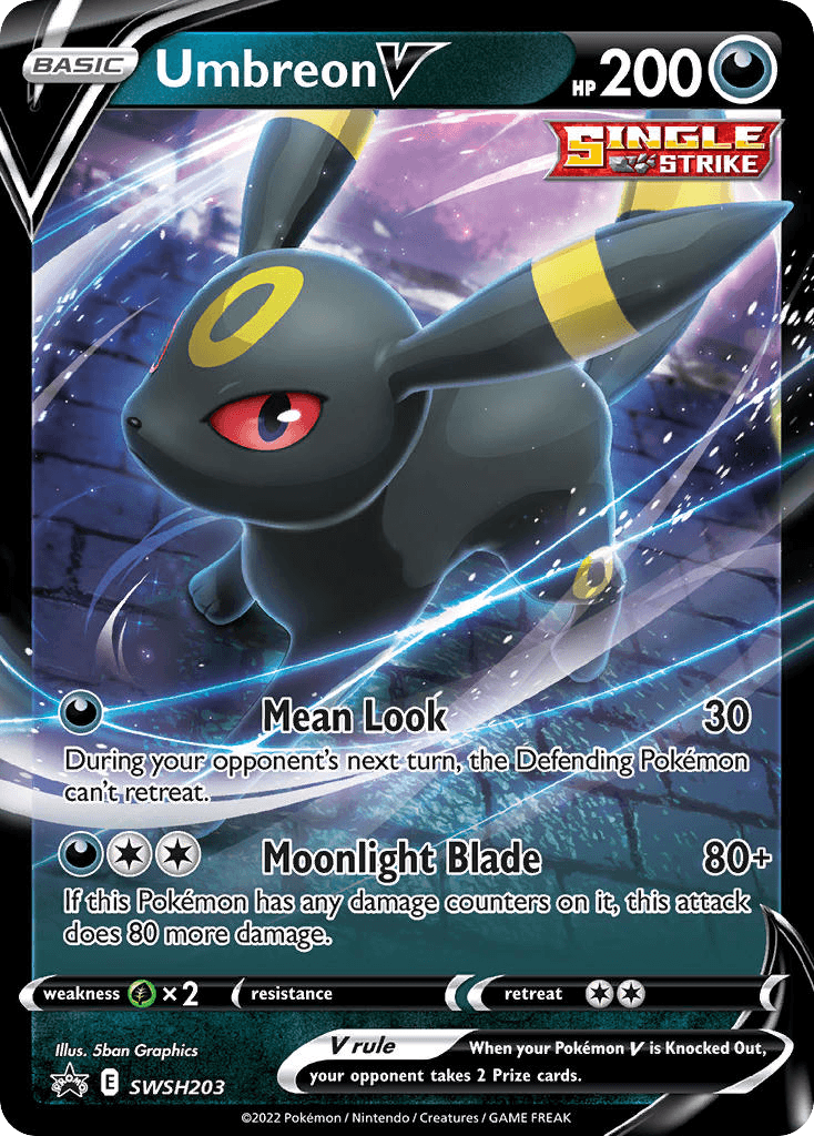 Umbreon V 2021 Pokemon