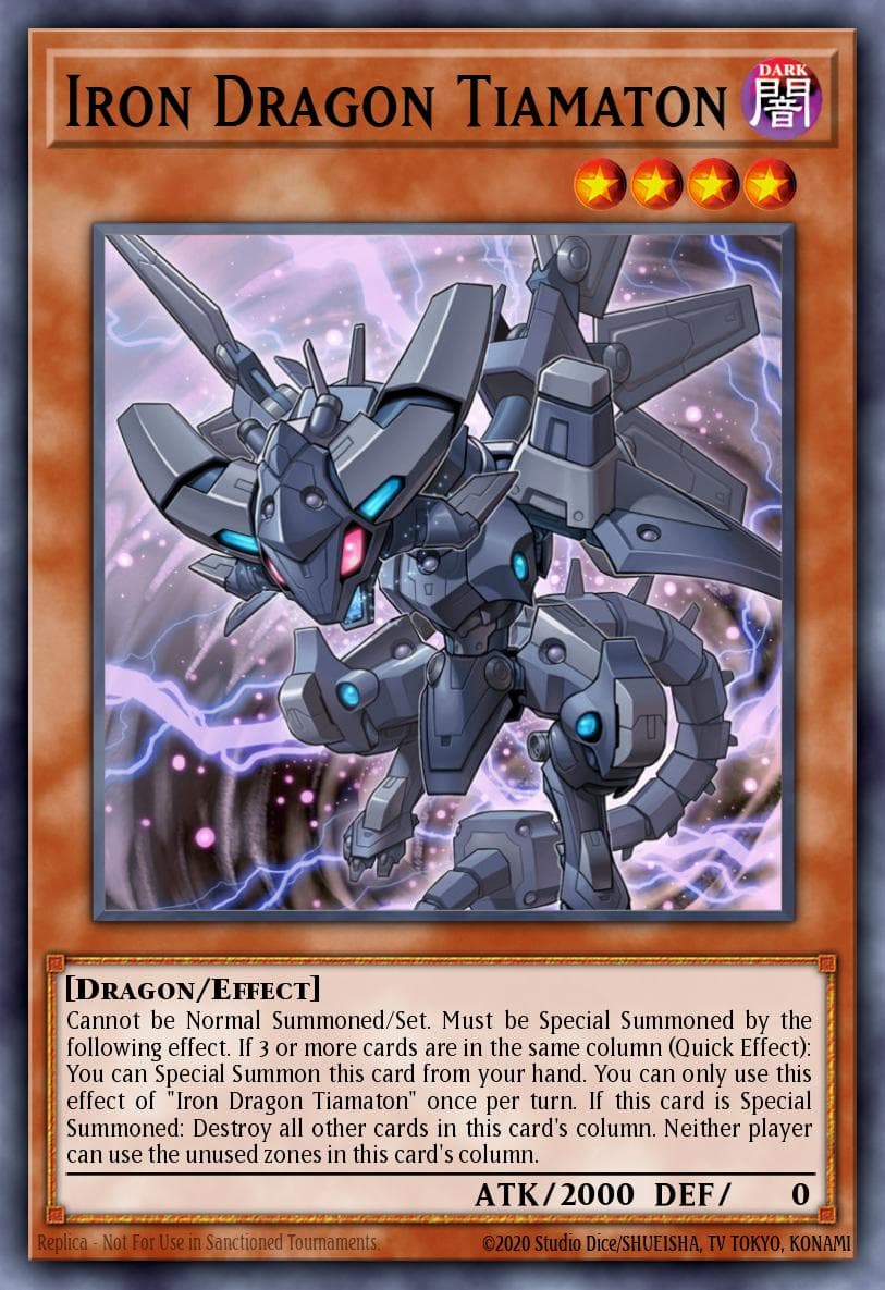 Iron Dragon Tiamaton 2019 Yu-Gi-Oh!