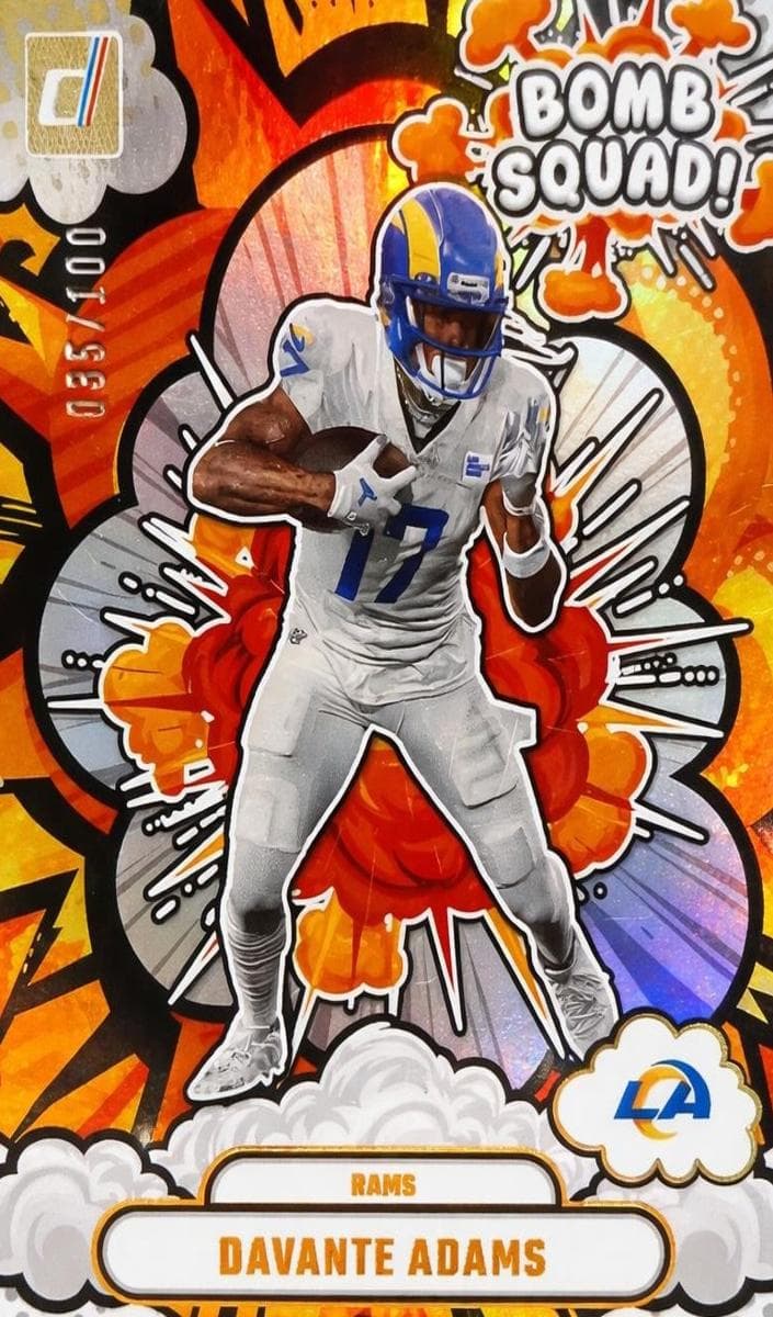 Davante Adams 2025 panini Donruss
