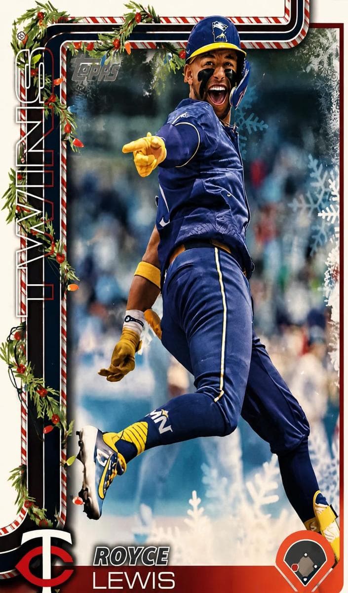 Royce Lewis 2025 topps Topps Holiday