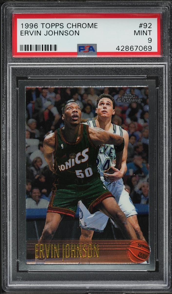 Ervin Johnson 1996 topps Chrome