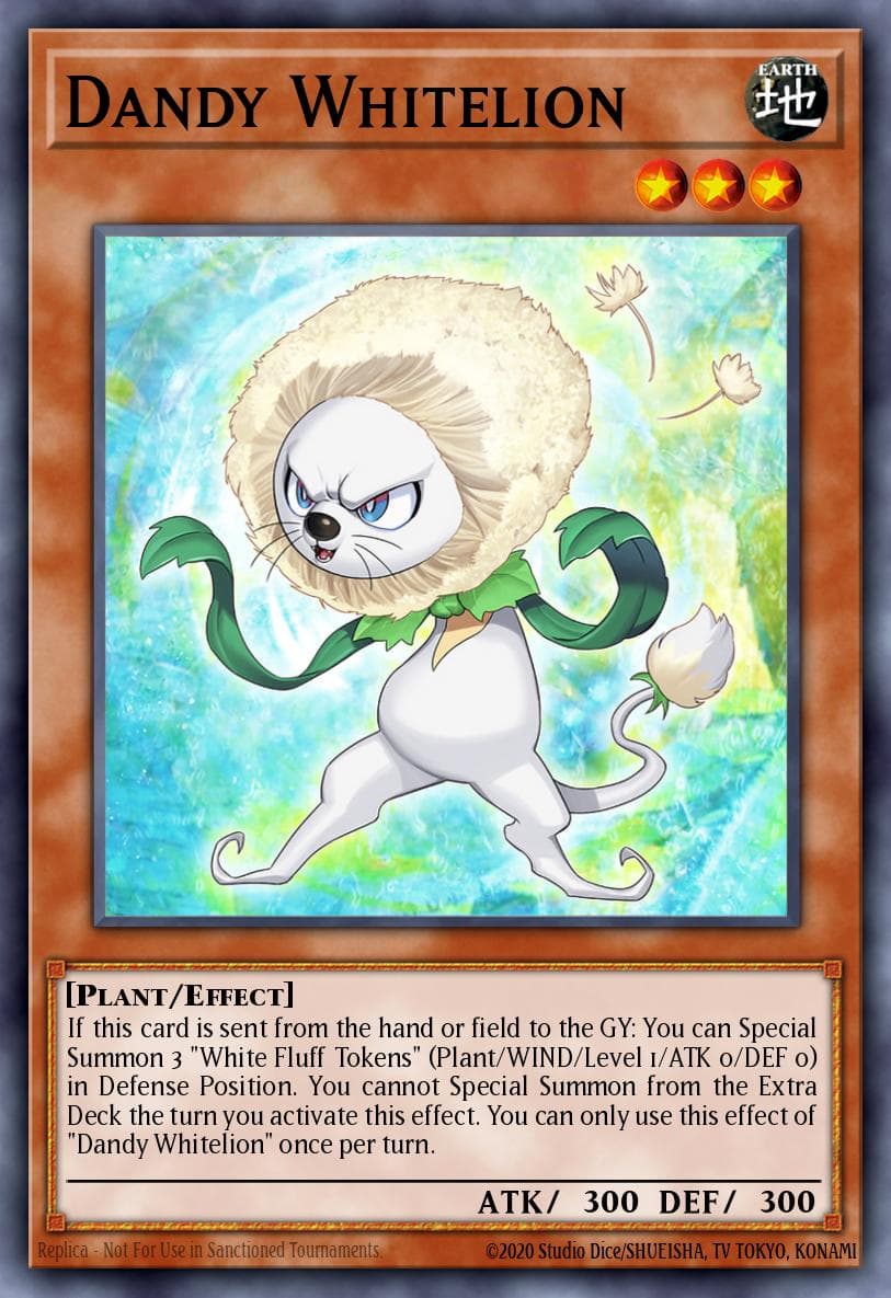 Dandy Whitelion 2010 Yu-Gi-Oh! Japanese V Jump
