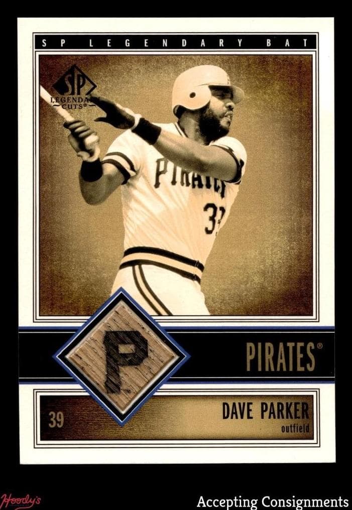 Dave Parker 2002 unknown SP Legendary Cuts
