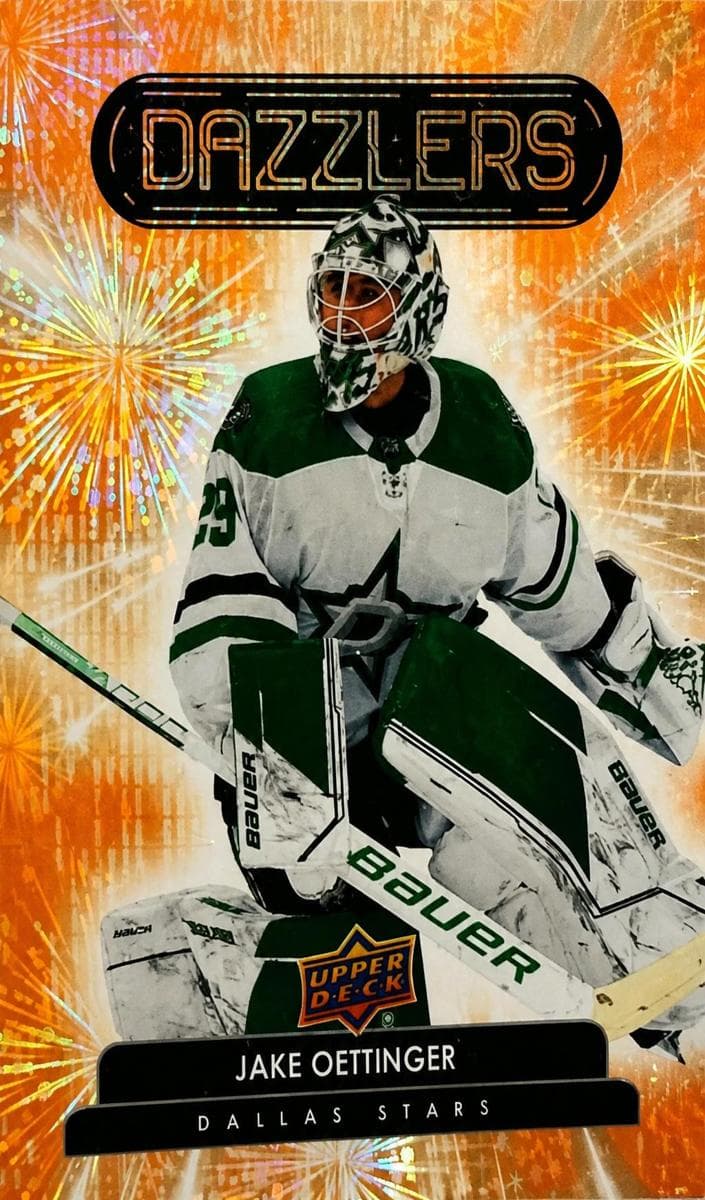 Jake Oettinger trading card