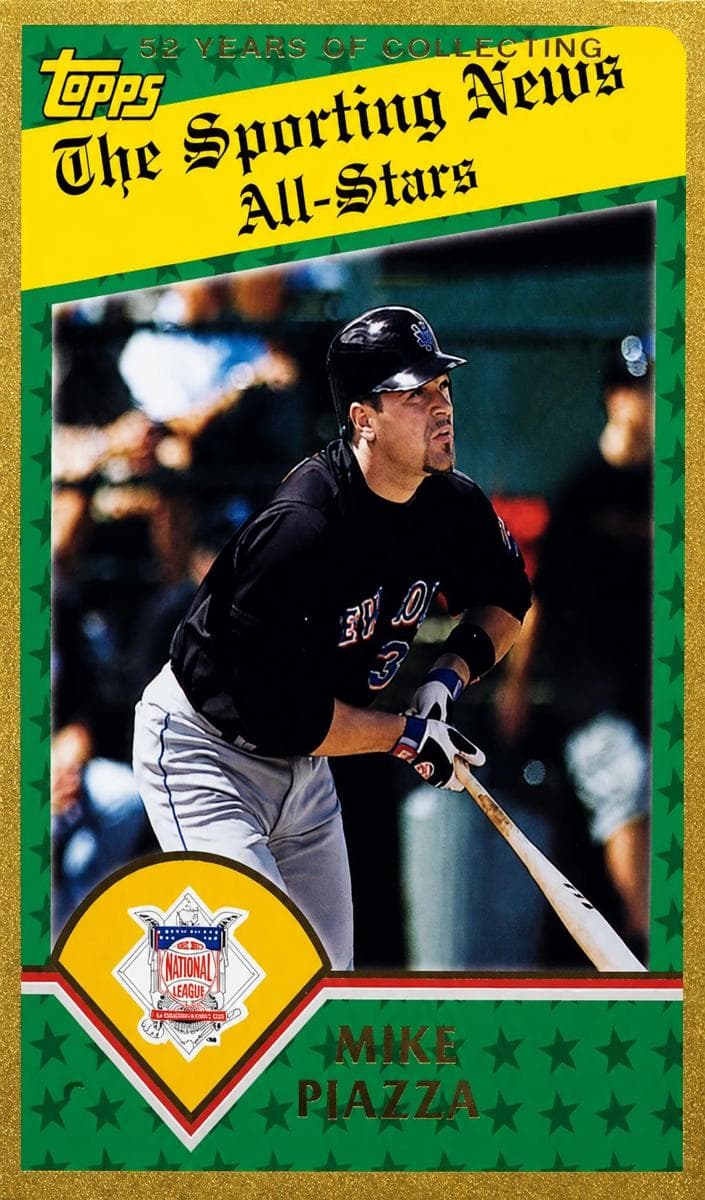 Mike Piazza trading card