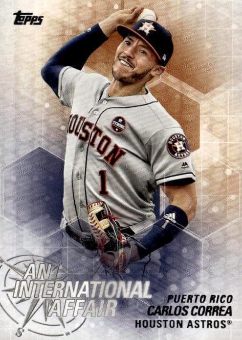 Carlos Correa 2018 topps Topps Update