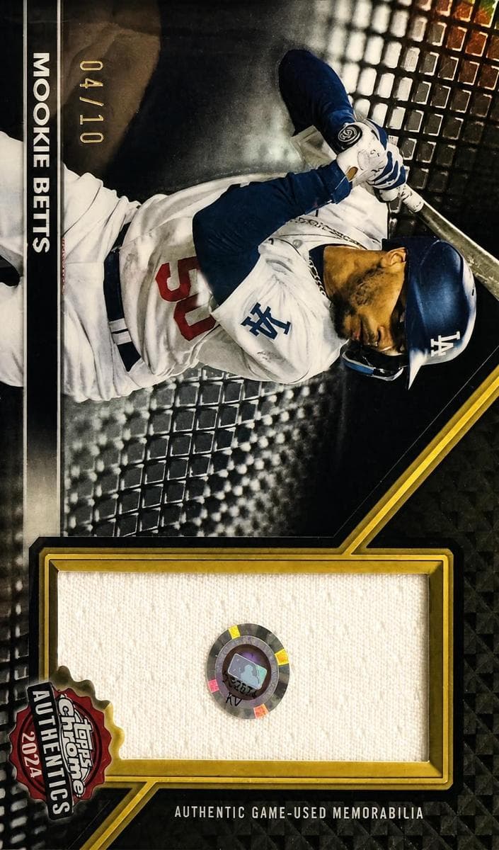 Mookie Betts 2024 topps Topps Chrome