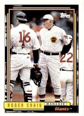 Roger Craig 1992 topps