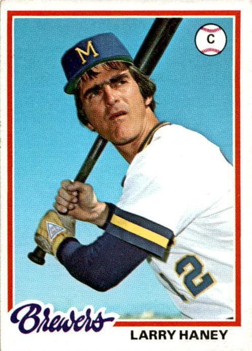 Larry Haney 1978 topps Topps
