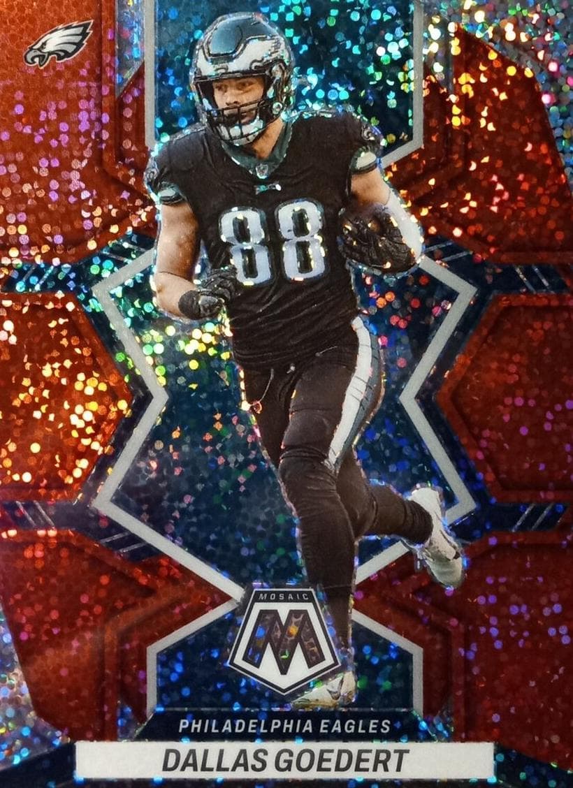 Dallas Goedert 2022 panini Panini Mosaic